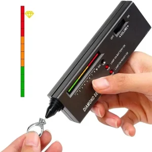 Portable Diamond Tester Gem Selector Gemstone Jeweler Tool Testing Kit Pen UK