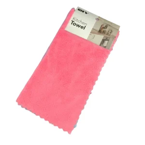 Microfiber Cleaning Cloth Car Wash Kitchen Towel Drying Polishing Soft Set of 3