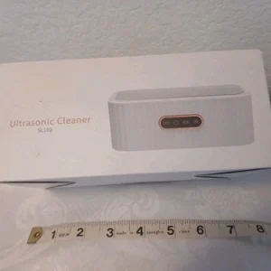 Ultrasonic Jewelry Cleaner, SL102, White, New in Box, Portable, Travel